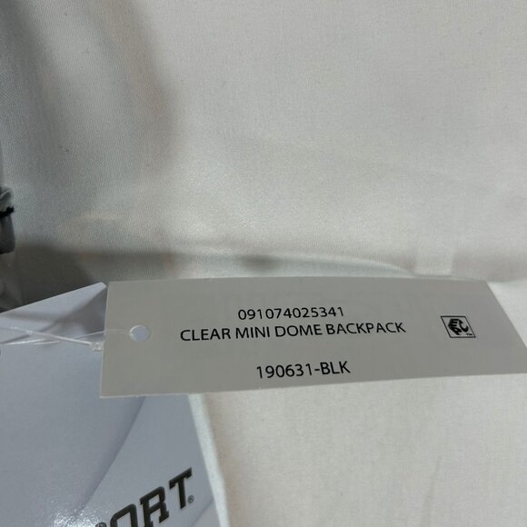 Eastport Stadium Approved Clear Backpack - Picture 4 of 5